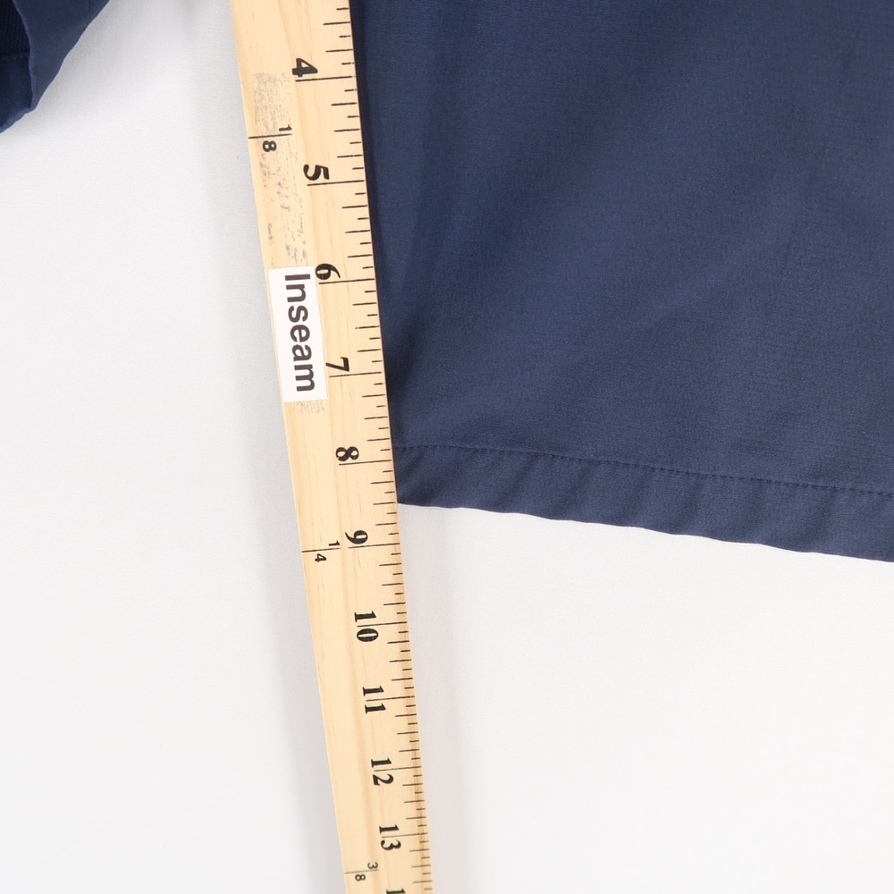 Mack Weldon Radius Flex Shorts Mens XL Navy Blue Zipper Pockets - Picture 6 of 7